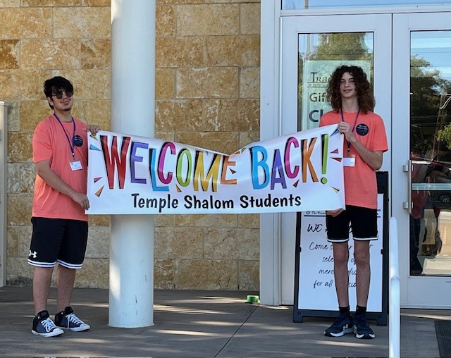 RS Welcome Back banner 2 boys 9 8 2024